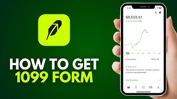 How To Get 1099 From Robinhood - Step By Step