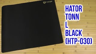 Распаковка Hator Tonn L Black HTP-030