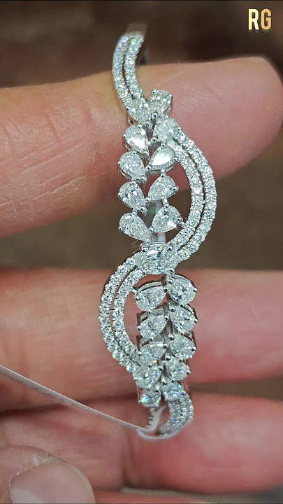 ladies Diamond Bracelet Trending / latest Women,s diamond Kada / #bracelet #kada #ladiesbangles