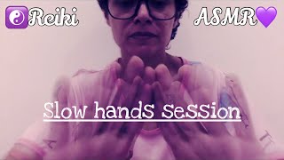 Double Reiki (ASMR) - slow & overlapped hand movements 