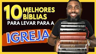 🔴 AS 10 MELHORES BÍBLIAS PARA LEVAR PARA A IGREJA - 10 Melhores Bíblias | Flávio Sacramento screenshot 5