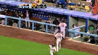 2013/04/03 Giants score a pair in seventh