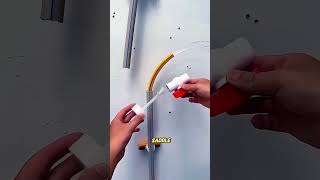 tutorial | Install basic water valves #plumber #constructionlife #carpenter