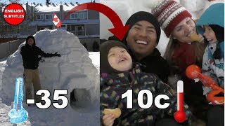 Thumbnail image for ¿Cómo es vivir en un iglú? Tour de mi casa en Canada (parte 2)