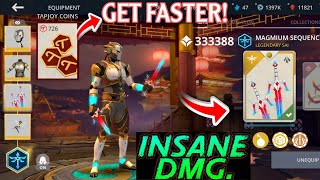 Shadow fight 3: I bought New Weapon for 749 Tapjoy coins • menance of the swamps event screenshot 3