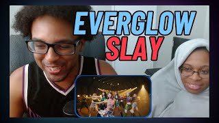 EVERGLOW (에버글로우) - SLAY MV | REACTION