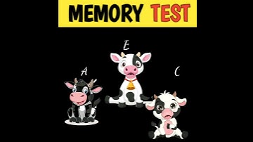 MEMORY  TEST || Riddles And Puzzle For IQ Test ||  Part 11 || #shorts #quiztime #emoji #emojifuntube