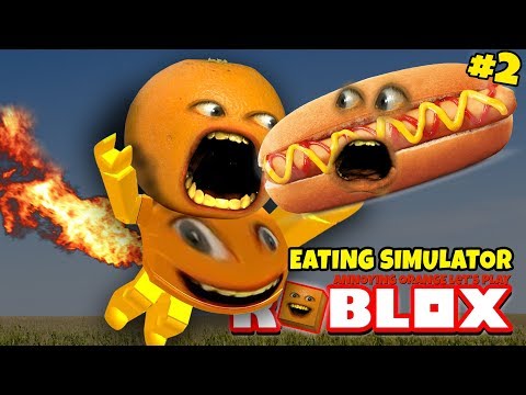 Roblox: Eating Simulator #2 🍔🍕  [Annoying Orange Plays]