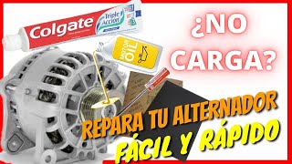 Esta es la FORMA de Reparar tu ALTERNADOR en Casa (NO CARGA) Paso a Paso