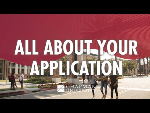 All About Your Application for 2021