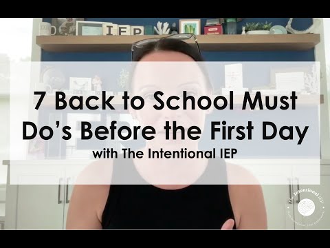 7 Back-to-School Must-Dos