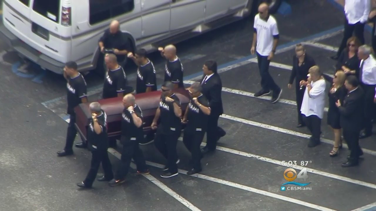 Family, Community Join In Procession For Marlins Ace Jose