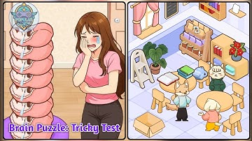 Brain Puzzle Tricky Test Level 9: Place The Sticker In The Correct Spot !Gameplay Solution