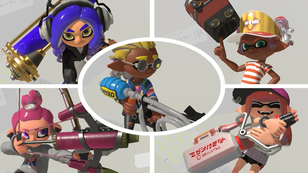 Splatoon Rizl What your Splatoon 3 DRIZZLE SEASON MAIN says about YOU - YouTube