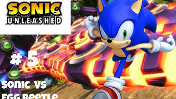 Sonic Unleashed - Part 5 ( Wii ) Mazuri Boss - Egg Beetle