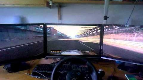 Race Driver Grid - Istanbul Park - Murciélago - Ninja skill level - Eyefinity