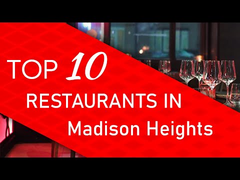 Top 10 best Restaurants in Madison Heights, Michigan