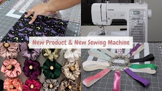 Scrunchie Sewing Challenge, Making Wristlets  and Unboxing my new Sewing Machine | VLOG 23