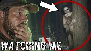 SOMETHING WAS FOLLOWING ME IN THE WOODS (SECRET CAMPFIRE) NOT ALONE