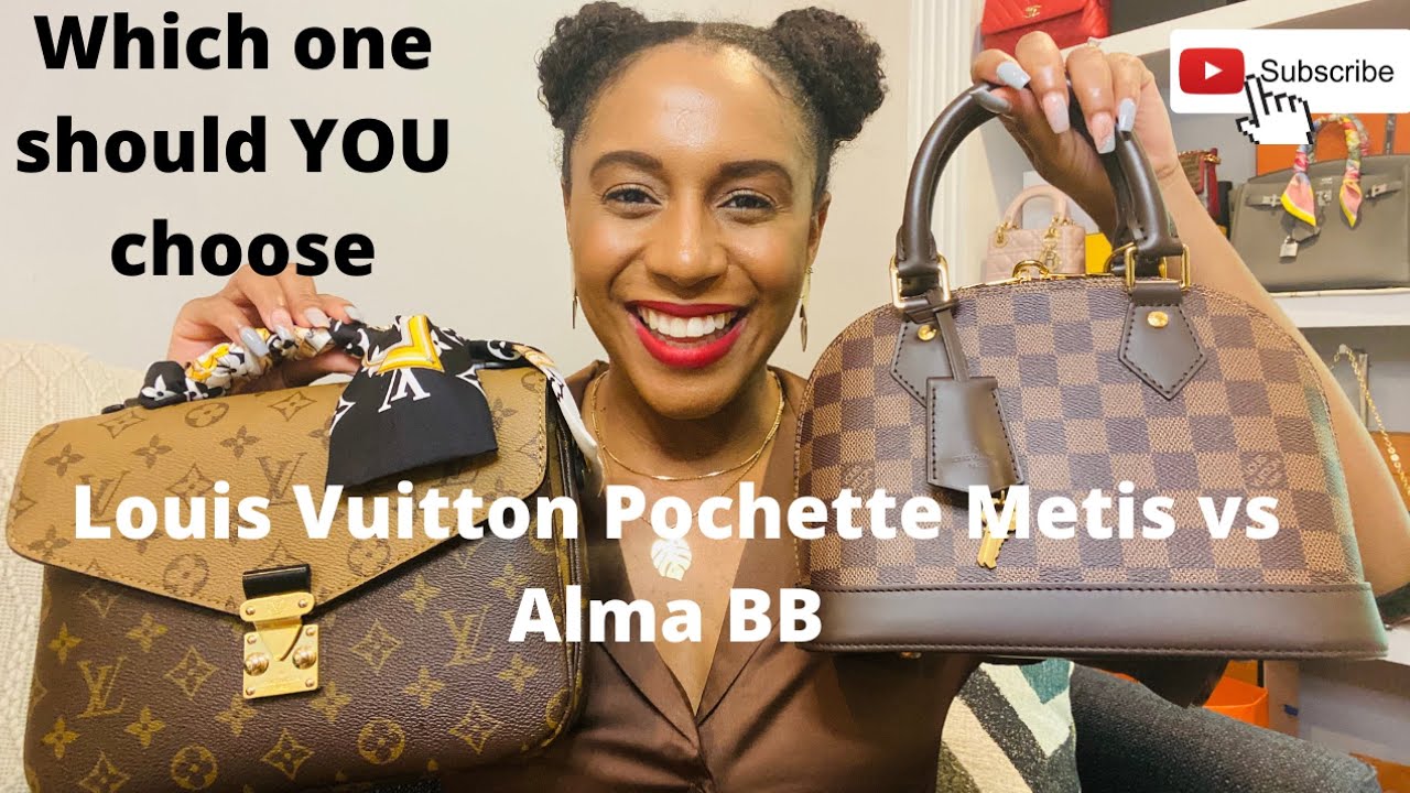 LOUIS VUITTON POCHETTE METIS VS ALMA BB  Which Louis Vuitton Handbag  Should You Buy? 
