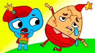 Canción de Humpty Dumpty | Canciones infantiles y rimas | Kit and Kate - Nursery Rhymes Spanish