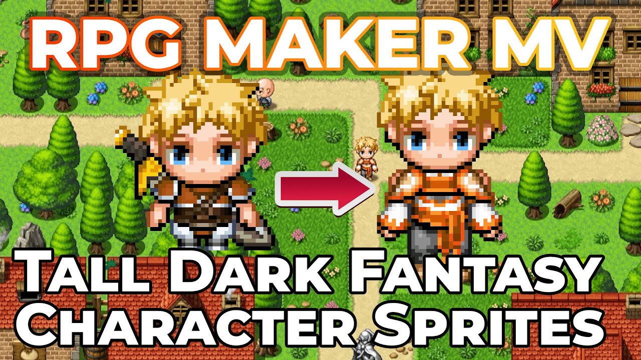 RPG Maker MV Tutorial ITA Da Chibi a Tall Sprites - Dark Fantasy Style ...
