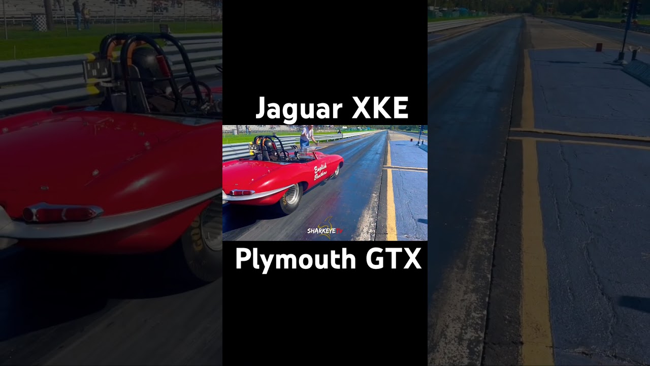 Jaguar XKE Vs Plymouth GTX
