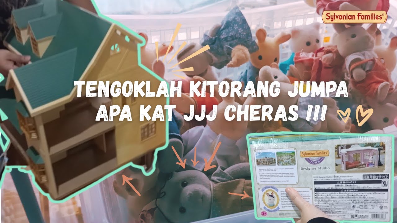 Sylvanian Families Thrifting at Jalan Jalan Japan (JJJ), Malaysia 😎Toy thrift hunting VLOG