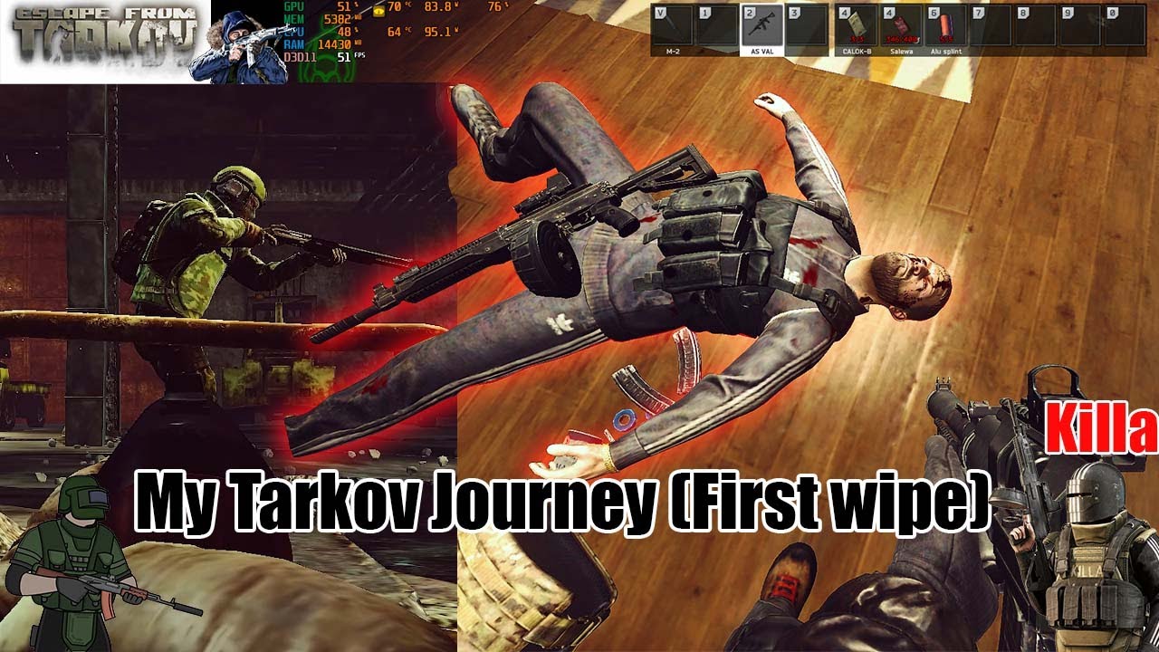 My First wipe of Tarkov | Funny and epic clips | Escape from Tarkov ...