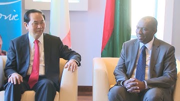 Chủ tịch nước Trần Đại Quang dự Hội nghị cấp cao Pháp ngữ lần thứ 16