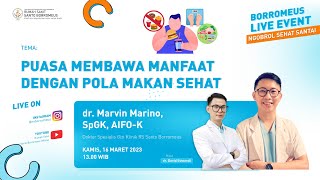 Ngobrol Sehat Santai dengan tema "Puasa Membawa Manfaat Dengan Pola Makan Sehat" screenshot 4