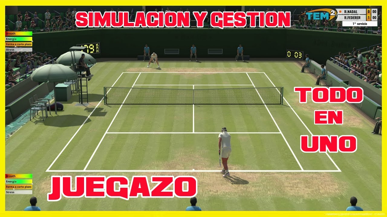 JUEGAZO de Tenis No me lo Esperaba Tennis Elbow Manager 2 Tu