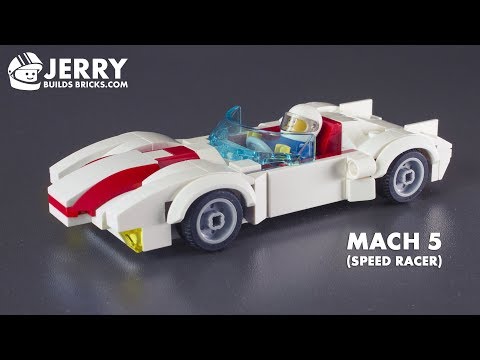 LEGO Mach 5 from Speed Racer instructions (MOC #43)