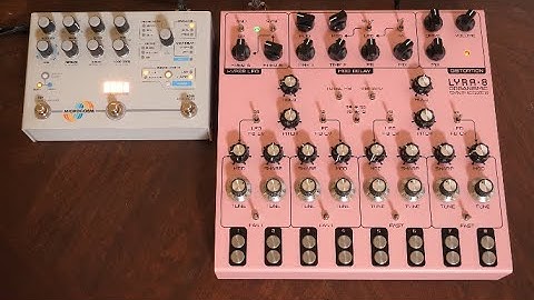 Soma Lyra 8 and Hologram Microcosm Ambient Chords