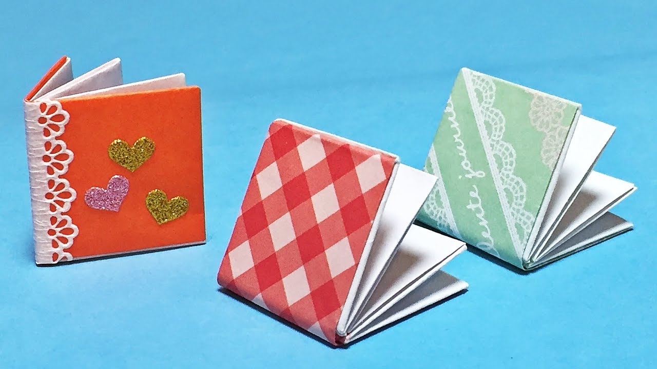 本の簡単な折り方 折り紙1枚で 音声解説あり Origami Book 新学期シリーズ 1 Youtube