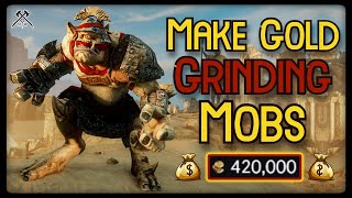 Make Gold Grinding Mobs (New World)