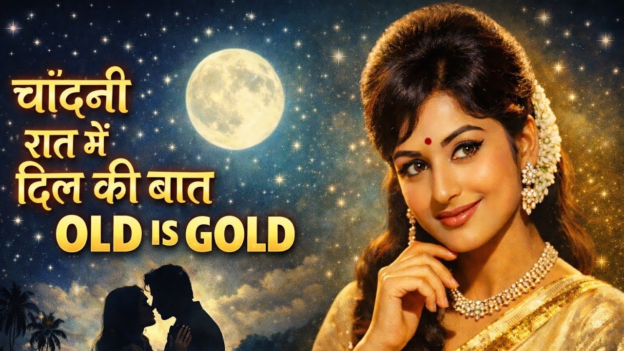 Old Is Gold Hindi Song 💔 Chandni Raat Mein Dil Ki Baat | Kishore Kumar Style | Evergreen Love Song