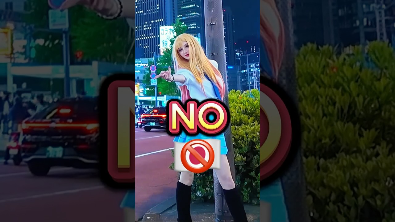 Is COSPLAY ILLEGAL IN JAPAN? Not anymore! 🤭🇯🇵#cosplay #japan #cosplayer #japaneseculture