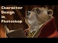 Character Design in Photoshop Live Stream