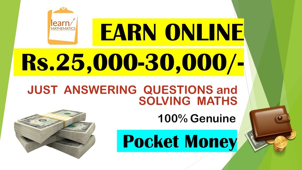 solve assignments and earn money