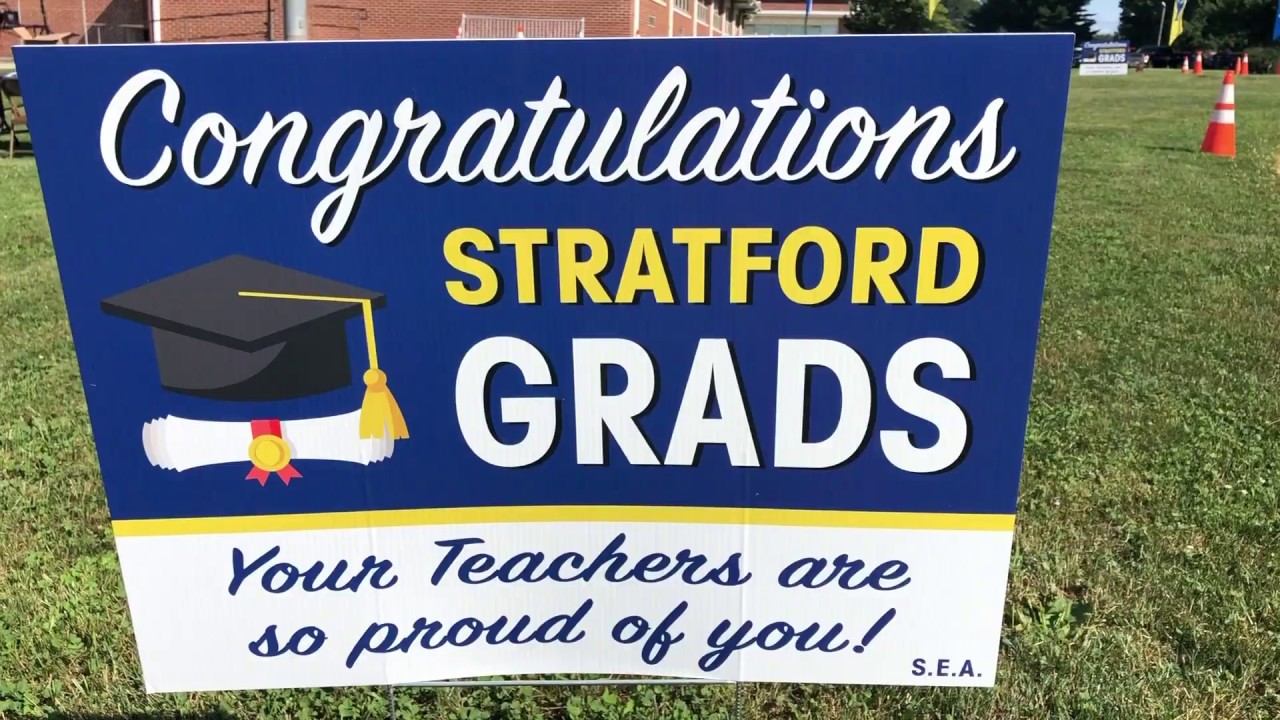 Yellin School Stratford, 2020 Graduation entrance before Ceremony