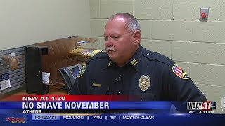No Shave November takes on new meaning for Athens Police Department