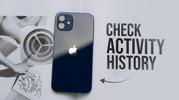 How to Check iPhone Activity History (tutorial)