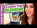 Quick & Easy Way How to Clean a Blender! (Clean My Space)