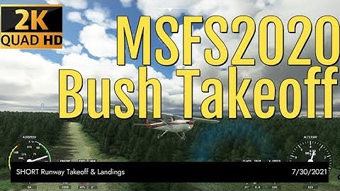 Microsoft Flight Simulator 2020 Bush landings And Takeoff Cessna 152 Beginners flight lesson