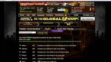 Mafia wars level 583 With Over 300 000 Fight Won