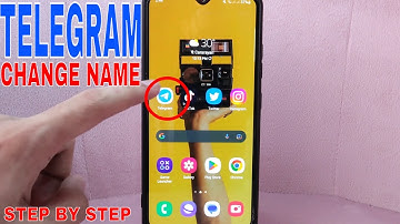 ✅  How To Change Name On Telegram 🔴
