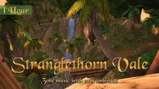 Stranglethorn Vale Music & Rain Ambience 1 Hour, World Of Warcraft For Relaxing, Sleep, Meditation