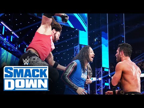 Nakamura, Styles and Strong mix it up ahead of Survivor Series: SmackDown, Nov. 22, 2019