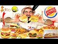 تحدي المنيو الكامل من برغر كينغ بمعدل ۲٥ الف سعرة حرارية Burger King S Full Menu Challenge 